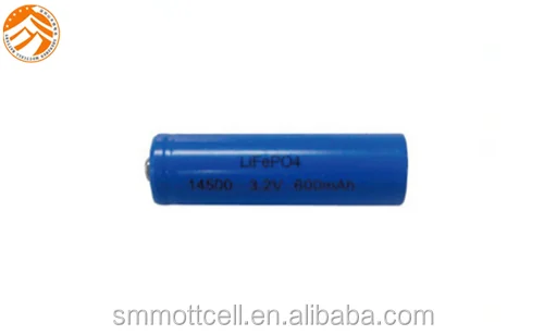IFR14500 3.2V 600mAh pin pin pin 3