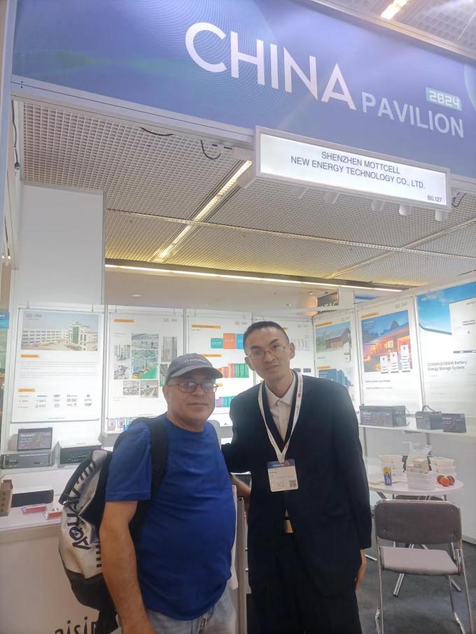 tin tức mới nhất của công ty về Mottcell được giới thiệu tại Intersolar Europe 2024, dẫn đầu các giải pháp lưu trữ năng lượng mới  1