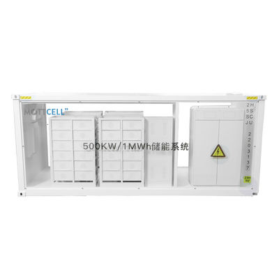 ESS thương mại hiệu suất cao 100kWh - 2MWh 5000 - 10000 lần tuổi thọ