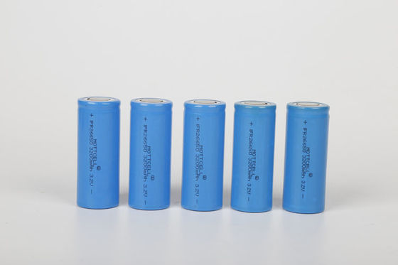 3.2V 6000mah Phòng pin xi lanh sạc lại chu kỳ sâu 32700 32650 Lifepo4 Cell