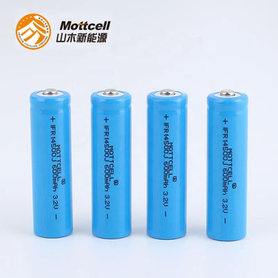 3.2V 600mah pin Lithium bình sạc IFR 14500 Cho bàn chải đánh răng điện