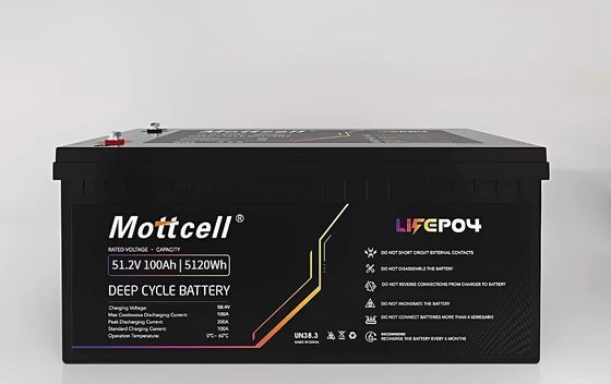 LiFePO4 pin lithium công nghiệp 48V 100Ah cho xe nâng điện và năng lượng mặt trời